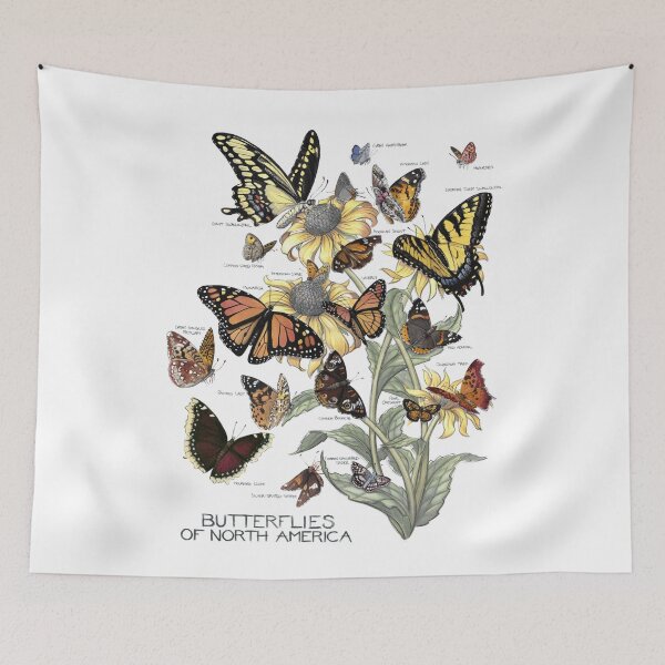 Item preview, Butterflies of North America (Pollination Station) designed and sold by JadaFitch.