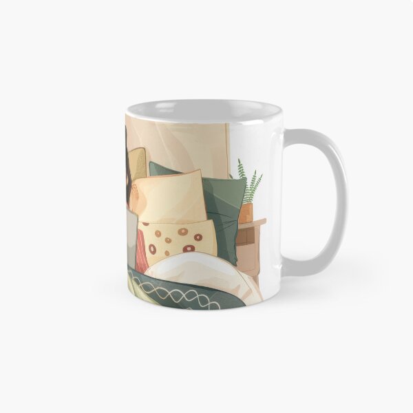 Item preview, Working From Home Woman In Bed designed and sold by Wormy-23.