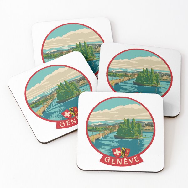 Item preview, Geneva Switzerland Decal designed and sold by Decal Mania.