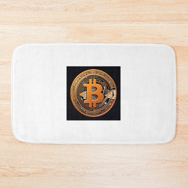 Artikelvorschau, Bitcoin BTC Orange Großes Logo Krypto entworfen und verkauft von NoCompetition.
