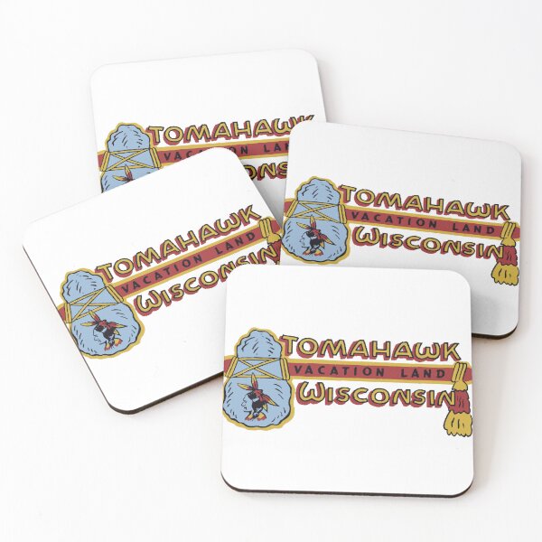 Item preview, Tomahawk Wisconsin Vintage Style Decal designed and sold by Decal Mania.