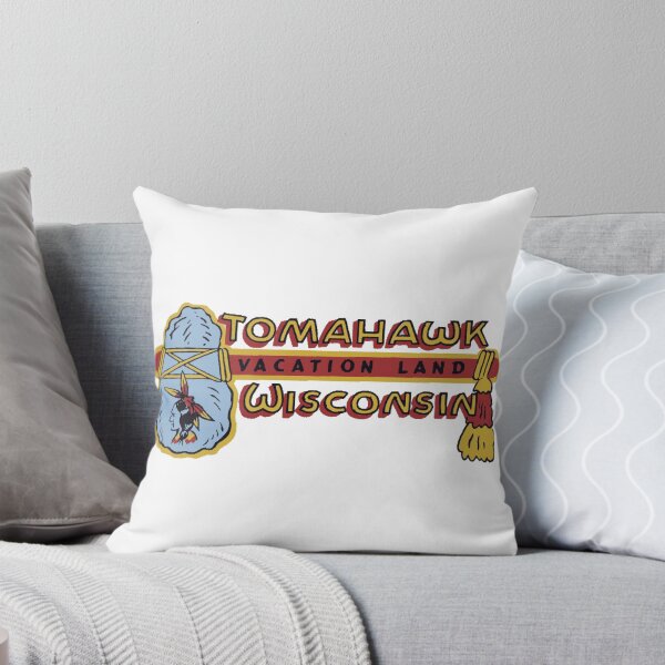 Item preview, Tomahawk Wisconsin Vintage Style Decal designed and sold by Decal Mania.