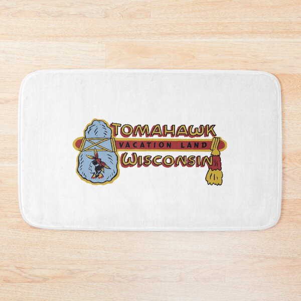 Item preview, Tomahawk Wisconsin Vintage Style Decal designed and sold by Decal Mania.