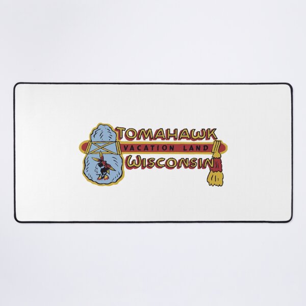 Item preview, Tomahawk Wisconsin Vintage Style Decal designed and sold by Decal Mania.