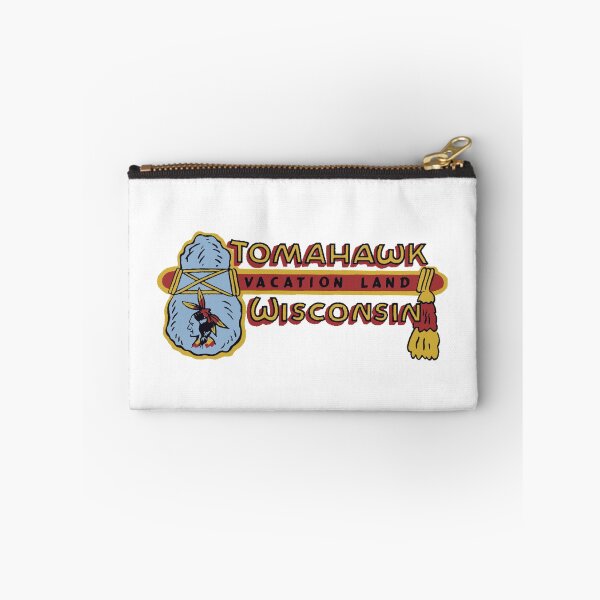 Artikelvorschau, Tomahawk Wisconsin Vintage Stil Aufkleber entworfen und verkauft von Decal Mania.