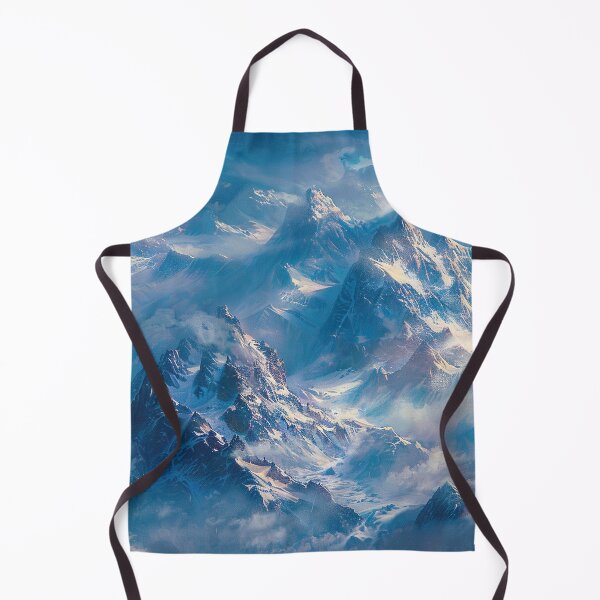 Item preview, Fantasy Landscape - Beautiful Snowy Mountains designed and sold by Lumaria Designs.