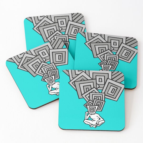 Item preview, Geometric man thinking designed and sold by Símone Sossai.