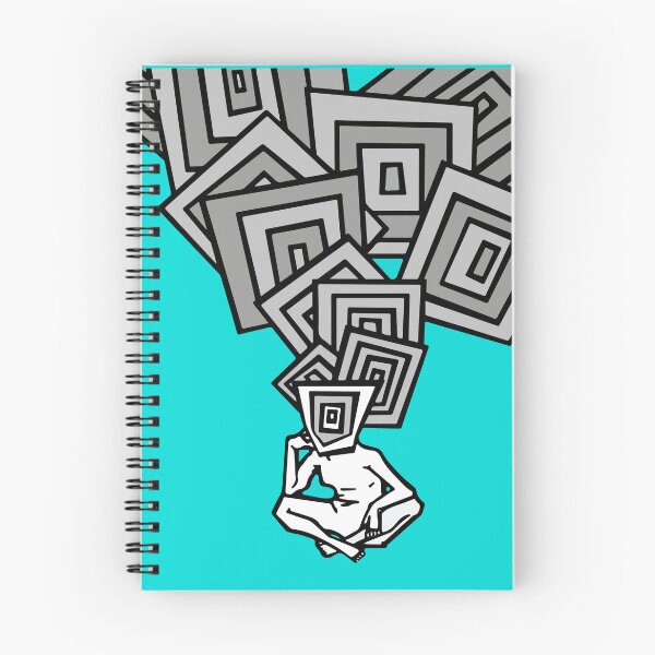 Item preview, Geometric man thinking designed and sold by Símone Sossai.
