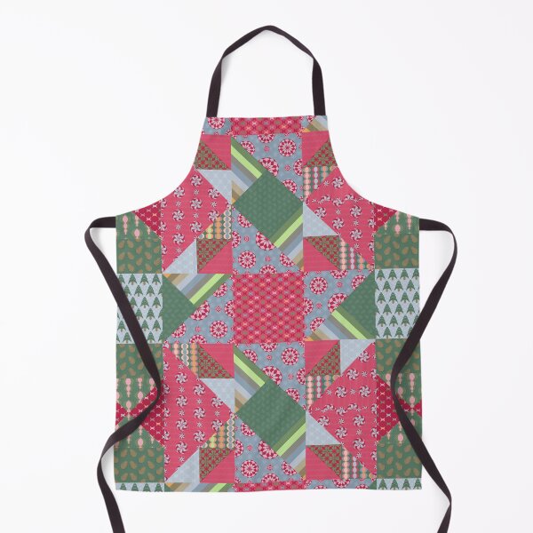 Item preview, Chirstmas Crescents Patchwork designed and sold by MerryMakewell.