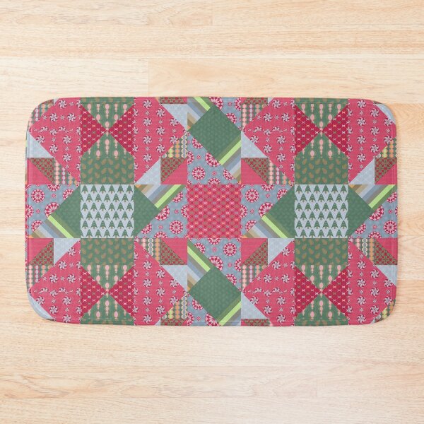 Item preview, Chirstmas Crescents Patchwork designed and sold by MerryMakewell.