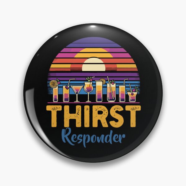 Item preview, Thirst A Responder Funny Bartender Barista Drinking designed and sold by Dressed For  Duty.