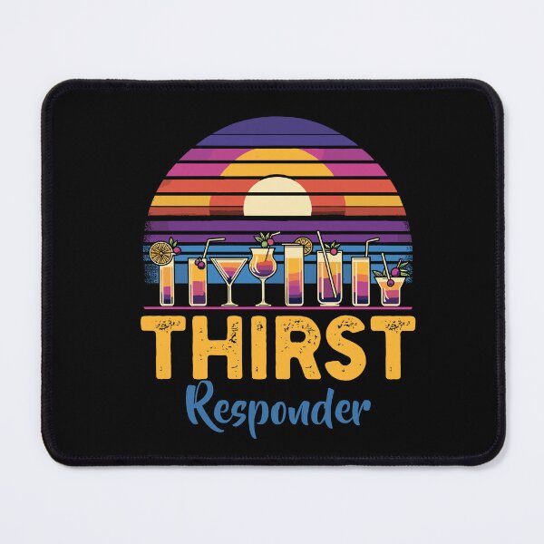 Item preview, Thirst A Responder Funny Bartender Barista Drinking designed and sold by Dressed For  Duty.