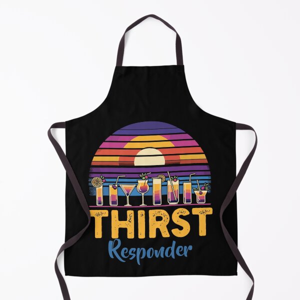 Item preview, Thirst A Responder Funny Bartender Barista Drinking designed and sold by Dressed For Duty.