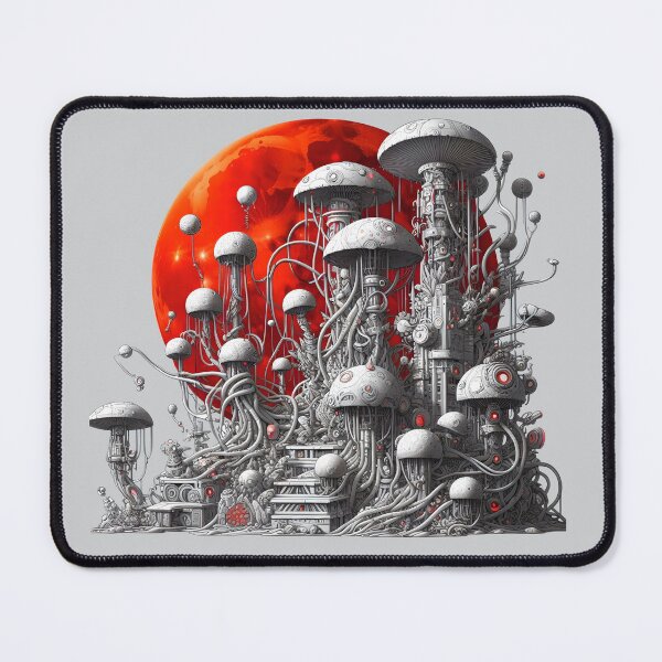 Item preview, Futuristic Mycelium City designed and sold by Ssevi.