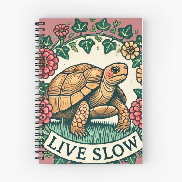 Item preview, Live Slow Turtle designed and sold by FrictionMaxxing.