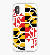 Maryland Flag Shell iPhone Case