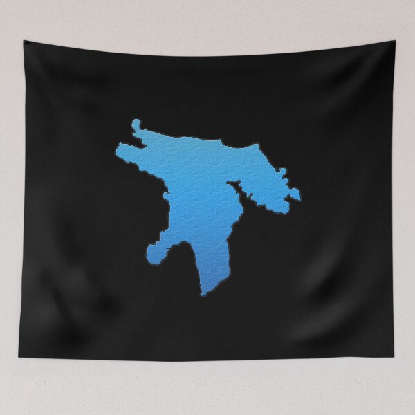 Item preview, Lake Huron Great Lakes Outline designed and sold by gorff.