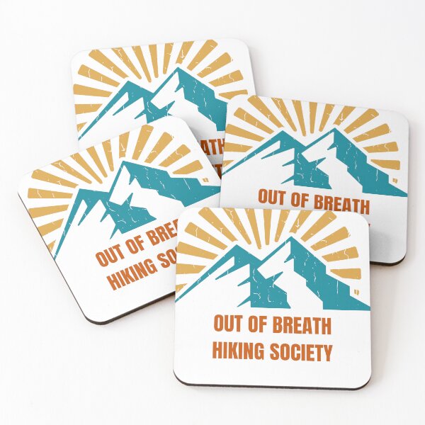 Item preview, Out of Breath Hiking Society I'll Be There In A Minute T-Shirt designed and sold by Tycoonn.