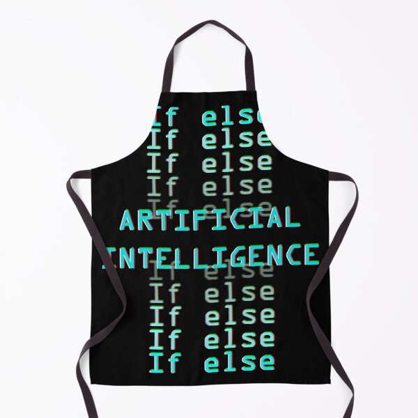 Item preview, Artificial intelligence  if else glitch blue designed and sold by Warrioll.