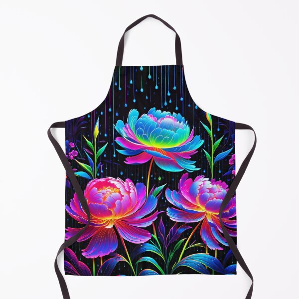 Item preview, Blacklight peonies  designed and sold by Shs-Kenya.