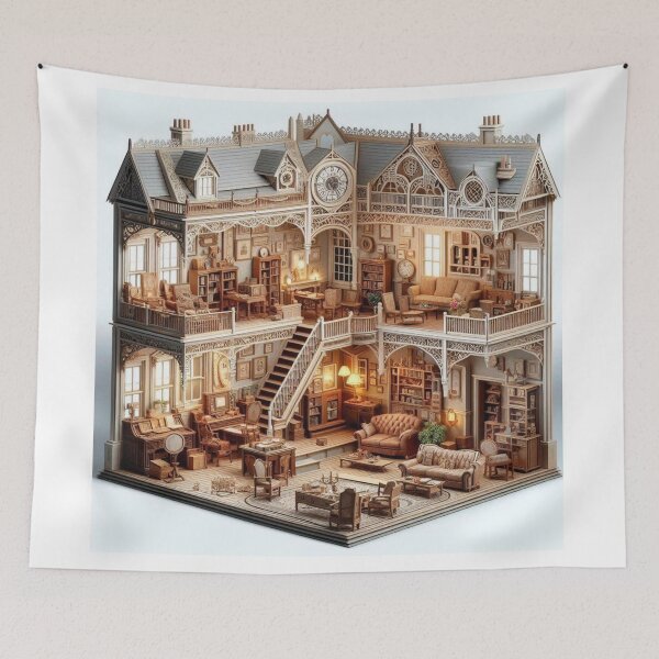 Item preview, House and design designed and sold by tilmizart.