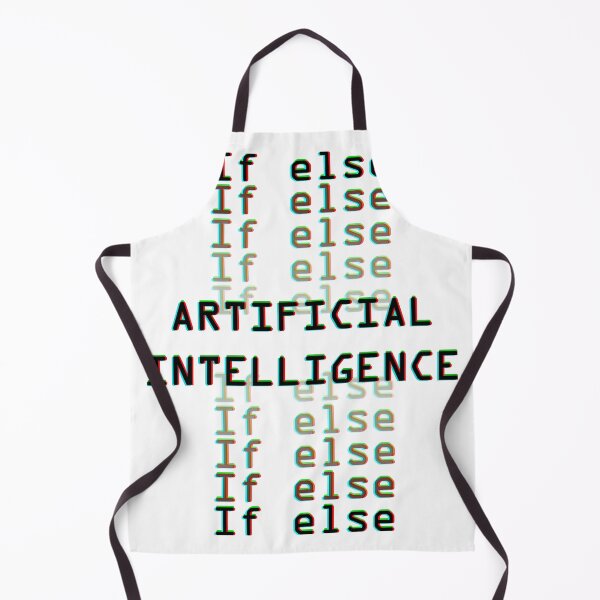 Item preview, Copy of Artificial intelligence  if else glitch black designed and sold by Warrioll.