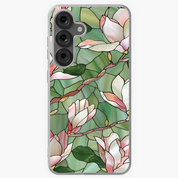 Aperçu de l'œuvre "Gracieuses fleurs de magnolia rose" créée et vendue par mebraart.