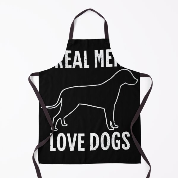 Item preview, Real men love dogs, funny dog lover designed and sold by Merchattack.