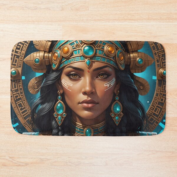 Item preview, Aztec Goddess Coalicue designed and sold by SoniaSarkali.