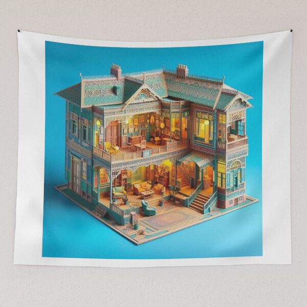 Item preview, House and design designed and sold by tilmizart.