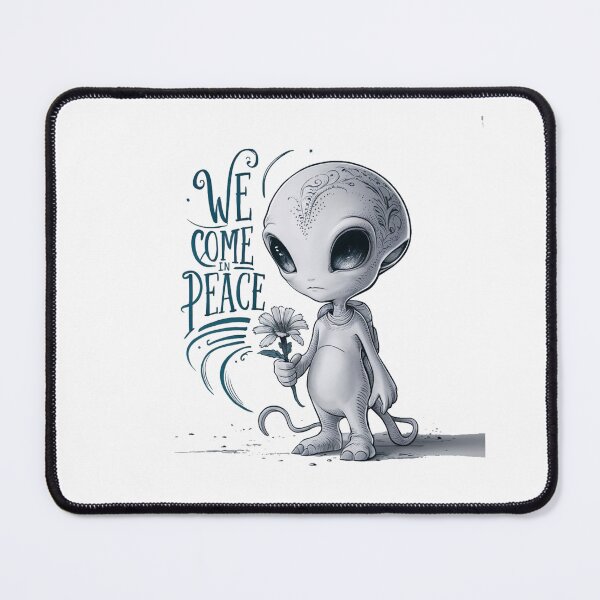 Item preview, We come in Peace designed and sold by Gentle40Winks.