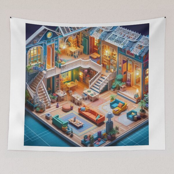 Item preview, House and design designed and sold by tilmizart.