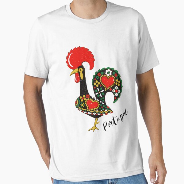 Vista previa del artículo con la obra «Galo de Barcelos de Portugal gallo portugués», diseñado y vendido por MerchLovers.