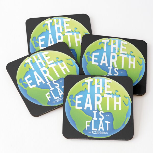 Item preview, Flat Earth? designed and sold by Quickworx.