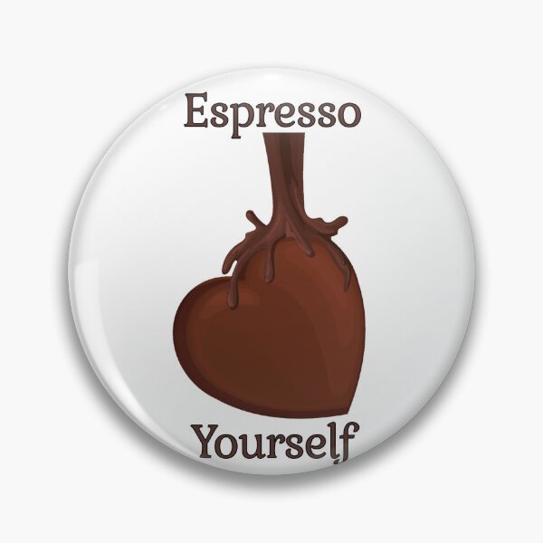 Item preview, Espresso yourself, funny coffee lover designed and sold by Merchattack.