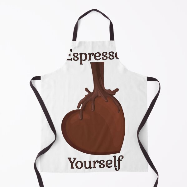 Item preview, Espresso yourself, funny coffee lover designed and sold by Merchattack.