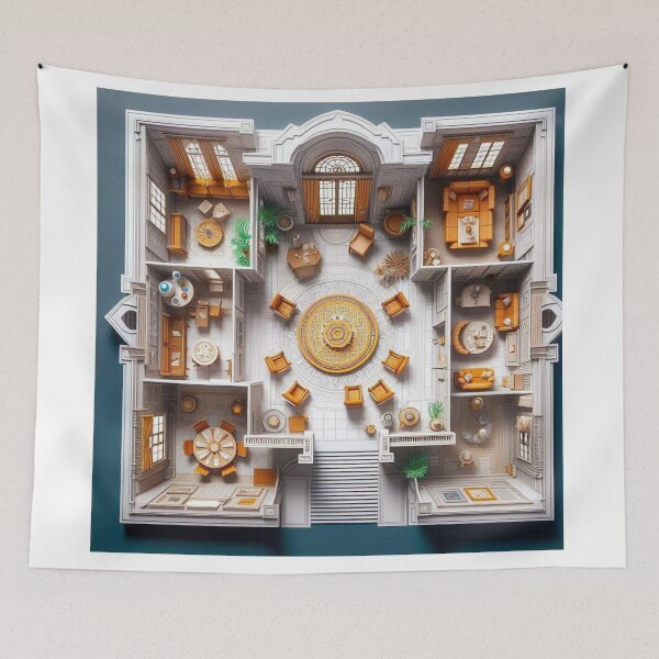 Item preview, House and design designed and sold by tilmizart.