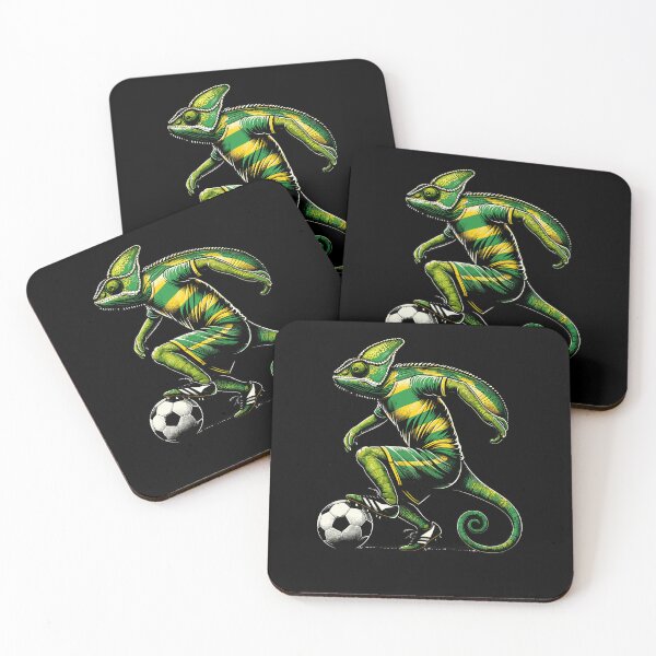 Artikelvorschau, Chameleon Lizards Soccer Player Reptile Pet entworfen und verkauft von Dressed For  Duty.