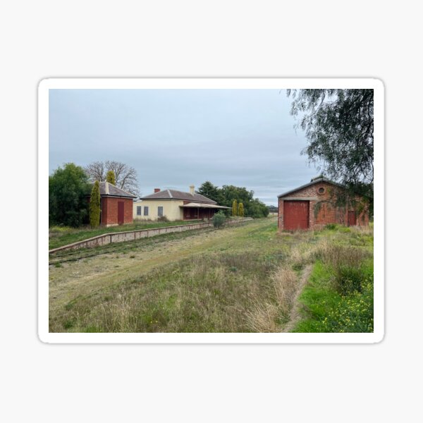 Item preview, Carisbrook Railway Station designed and sold by kaytorahk909.