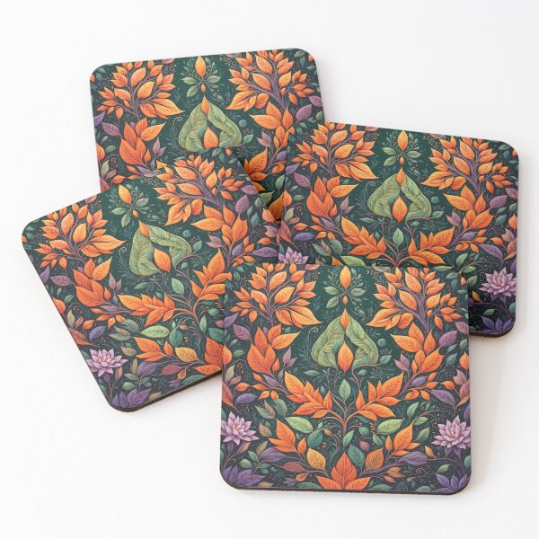 Item preview, Vibrant and Floral Foliage designed and sold by RKOLJ.