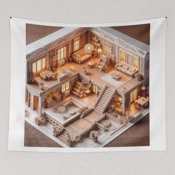 Item preview, House and design designed and sold by tilmizart.