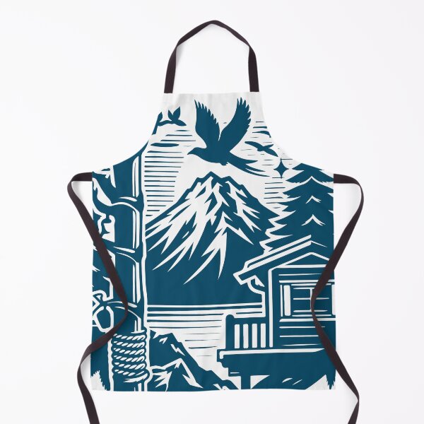 Item preview, Crow's Flying Over Mountain Lake designed and sold by designdukan.