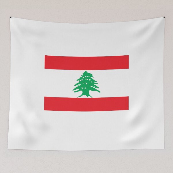 Artikelvorschau, Libanon - Offizielle Flagge des Libanon entworfen und verkauft von allstars007.