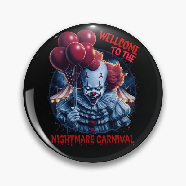 Item preview, Wellcome To The Nightmare Carnival - Horror Clown  designed and sold by AlphaTeez.