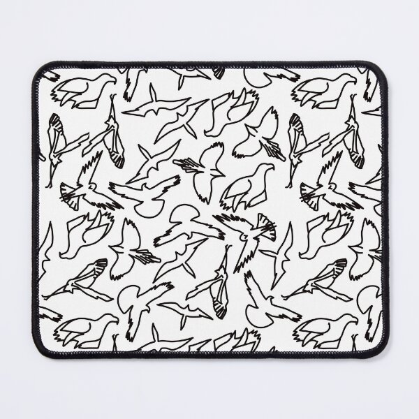 Item preview, Birds in flight Repeating Pattern/colouring sheet designed and sold by IttyDesignsByJ.
