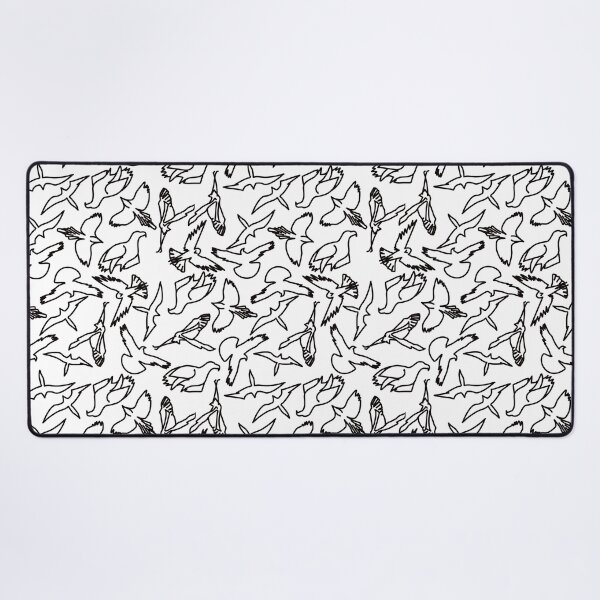 Item preview, Birds in flight Repeating Pattern/colouring sheet designed and sold by IttyDesignsByJ.