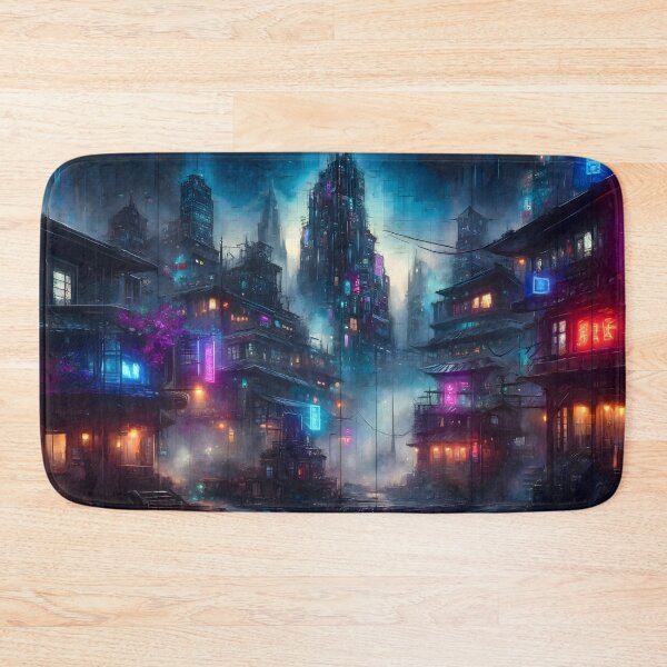 Item preview, Futuristic City Dark designed and sold by h00ch2003.