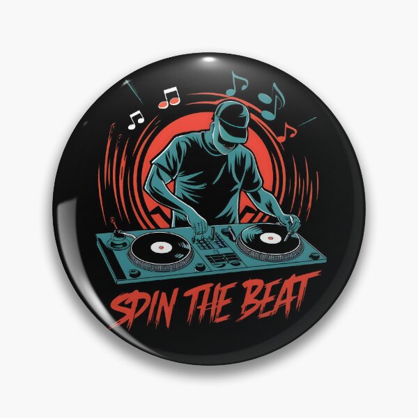 Item preview, Spin The Beat For Party Lovers designed and sold by AlphaTeez.