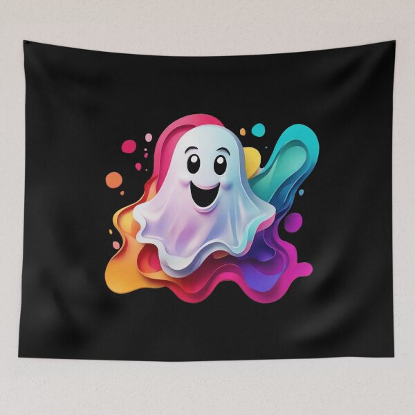 Item preview, rainbow ghost  designed and sold by jkrphoto.