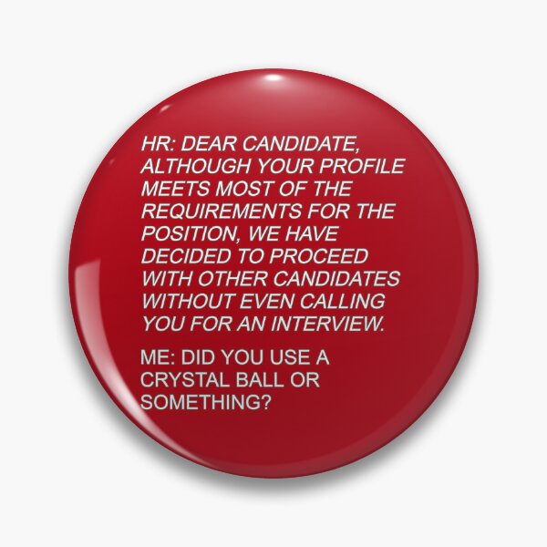 Item preview, Sarcastic recruiter - rejected candidate conversation designed and sold by mariya-ivanova.